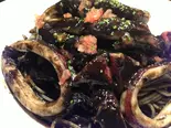 真っ黒イカスミトマトソースパスタ（TENEREZZA）