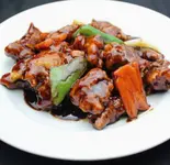 鶏肉の黒酢ソース（満福楼 東村山店）