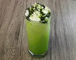 抹茶ラテ(Ice)（贅沢スープとたっぷりサラダボウル SOUP ＆ SALAD by INARI GLEAN）