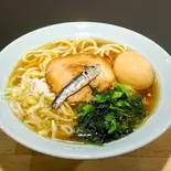 【生麺】味玉煮干ラーメン（東京極上煮干 野毛店）