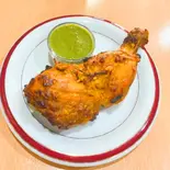 ガーリックタンドリーチキン(ミントソース付き)1P Garlick Tandoori Chicken with mint souce1P（KABITA Indian Restaurant）