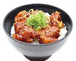 ヤンニョムチキン丼 Yangnyeom Chicken Rice Bowl（鳥ぷろ 上新庄店）
