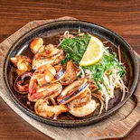 鉄板焼ミックス（広島風お好み焼 もみじ屋 飯田橋本店）