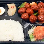 肉団子甘酢弁当（中華居酒屋 福錦 新宿御苑前店）