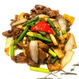 牛もも肉の黒胡椒炒め（China Dining あRaま 神楽坂）