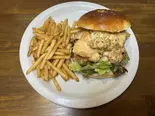 チキン南蛮バーガー(単品)(宮崎チキン南蛮亭)