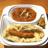 ドライマトンマサラ弁当/Dry Mutton Masala Bento（カビールジー インドカレー）