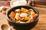【ヘルシーピリ辛鍋】スンドゥブチゲ＆ライスセット（タッカンマリ 닭한마리 TORIMARU 上戸田4丁目店）