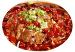 牛肉の四川風煮込み(水煮牛肉)（中華料理 玉仙楼 大塚店）