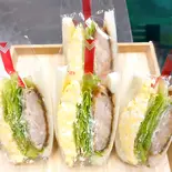 エビカツタマゴ（サンドイッチのお店 さんすまいる）