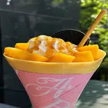 マンゴ生クリームクリーム（ケイズカフェ K’s cafe）