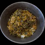 ピリ辛高菜ご飯（ツボミ油そば）