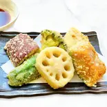 野菜盛り合わせ6品(大阪天ぷら元気(旧天ぷらだるまいちばん京橋店))