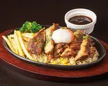 エッグ(温泉卵) NYジャークチキンステーキBOX（【ごはん特盛まで無料】NYジャークチキン ステーキBOX 新宿歌舞伎町店）