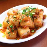 XO醬炒蘿蔔糕/Fried reddish cake with XO sauce /大根もちのXO 酱炒め(香港飲茶点心厨房)