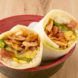 チキンブリトー chicken Burrito（タコス＆ブリトーEL Rincon de TADIM Tacos and Burrito）