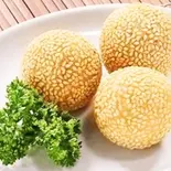 ゴマ団子(3ケ)(広東料理 港味)