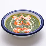 シュリンプザクカレー SHRIMP SAG CURRY (ナーンORライス付き)（インド＆アジアンレストラン シルザナ 護国寺）