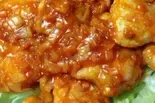 鶏肉のチリソース炒め（中華料理揚子江）