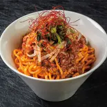 汁なし 辛増し 担々麺  Spicy Soupless  Dandan noodles（汁なし担々麺まずはこれ辛 早稲田店）