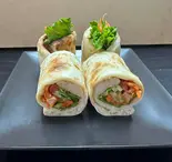 チキンナンロール CHICKEN NAAN ROLLS（ロイヤルキッチン アジアンダイニング＆バー）