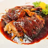 ダクの上海風特製ソースあんかけ（串門‐創作中国料理）