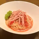 冷製トマトスパゲティ cold tomato spaghtti（キッチン55）