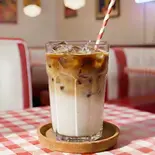 アイスカフェオレIce Cafe au lait（【ニューヨーカーズベーグル】BB Monster）