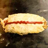 豚オムソバ 大盛り（お好み焼きフジ）