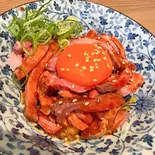 ローストビーフのユッケ（和-なごみ いちばん）