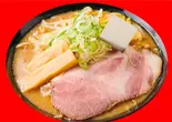 ガーリックバター濃厚味噌らーめん(味噌ラーメン 茜ノ舞/濃厚担々麺 葵)