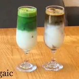 抹茶ラテ オーガニック使用（mii and en cafe）
