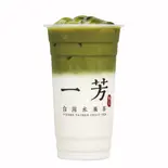 抹茶ラテ（一芳台湾水果茶 浅草雷門店）