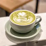 抹茶ラテ（AMPLEUR CAFE）