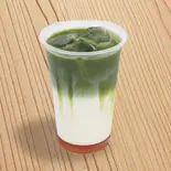 抹茶ラテ(お米の美味しいお弁当屋さん)