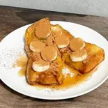 【至福の一皿】バナナシナモンフレンチ Banana ＆ Cinnamon French Toast（10°CAFE 高田馬場店）