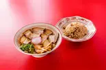 車庫前系チャーシュー麺と焼きめし(小)(まるあ中華そば)