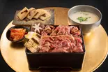 <定食>黒毛和牛すき焼き丼 ごはん大盛 <Set Meal> Black Wagyu Beef Sukiyaki Rice Bowl Rice Large #2（黒毛和牛すき焼き丼 前田 名駅南店）