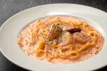 帆立の明太クリームパスタ（Genpira）
