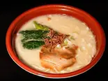 元祖葛西らうめん豚骨(小松菜グルメキッチンカーらうめんなな&ジェリーズポップコーン)