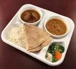 選べる2種カレーのヘルシーセット 2 curries healthy set ( vegetarian available )（エリックサウス西天満店）