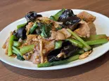 【人気No.2】豚肉玉子キクラゲ炒め丼(OREG-A-YUTAKA)