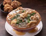 こぼれ中華丼唐揚げ3個セット Ultimate Chinese Rice Bowl + 3-Piece Fried Chicken Set(中華丼 笑福亭)