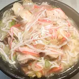 カニ風味チャーシュー入りあんかけチャーハン（中国料理安屋）