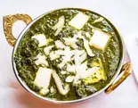 パラク パニールーpalak paneer Curry（ビクトリア ケバブ ビリヤニ ハラル 専門店Victoria Kebab Biryani Halal house）