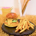 キッズチーズバーガー(KAKUMEI burger & cafe)