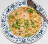 ぷりぷり海老スパイシーライス/Prawn fried Rice並盛【normal】（【ドバイ5ッ星ホテル出身シェフの店】インドネパール料理ダイニングバー ジョティ）