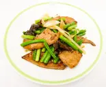 レバーニンニクの芽炒め  定食（ジロー‘S テーブル 東武練馬南口店）