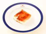 KAZANDIBI( Caramel ized Turkish cream) カザンディビ トルコ風もちもちプリン ( HALAL)  トルコ料理（トルコ料理ボスボラスハサン新宿店）
