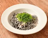 たらこのクリームパスタ〜イカスミを練り込んだキタッラ〜（NaNairo PasTa ナナイロパスタ）